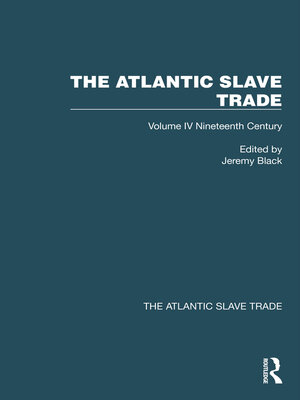 cover image of The Atlantic Slave Trade